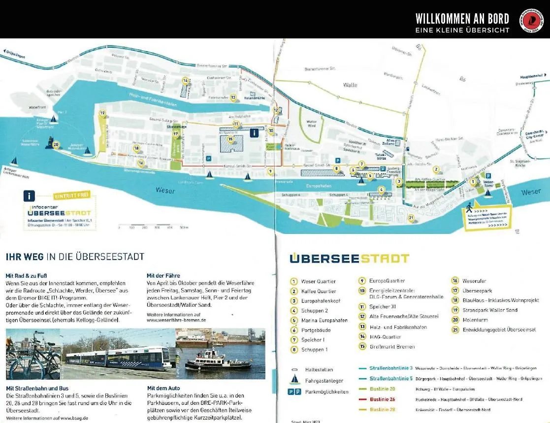 Suesses Motorboot - Bremen Ueberseestadt 0*,  Germany